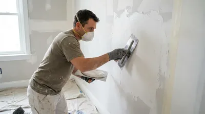Spachtelarbeiten